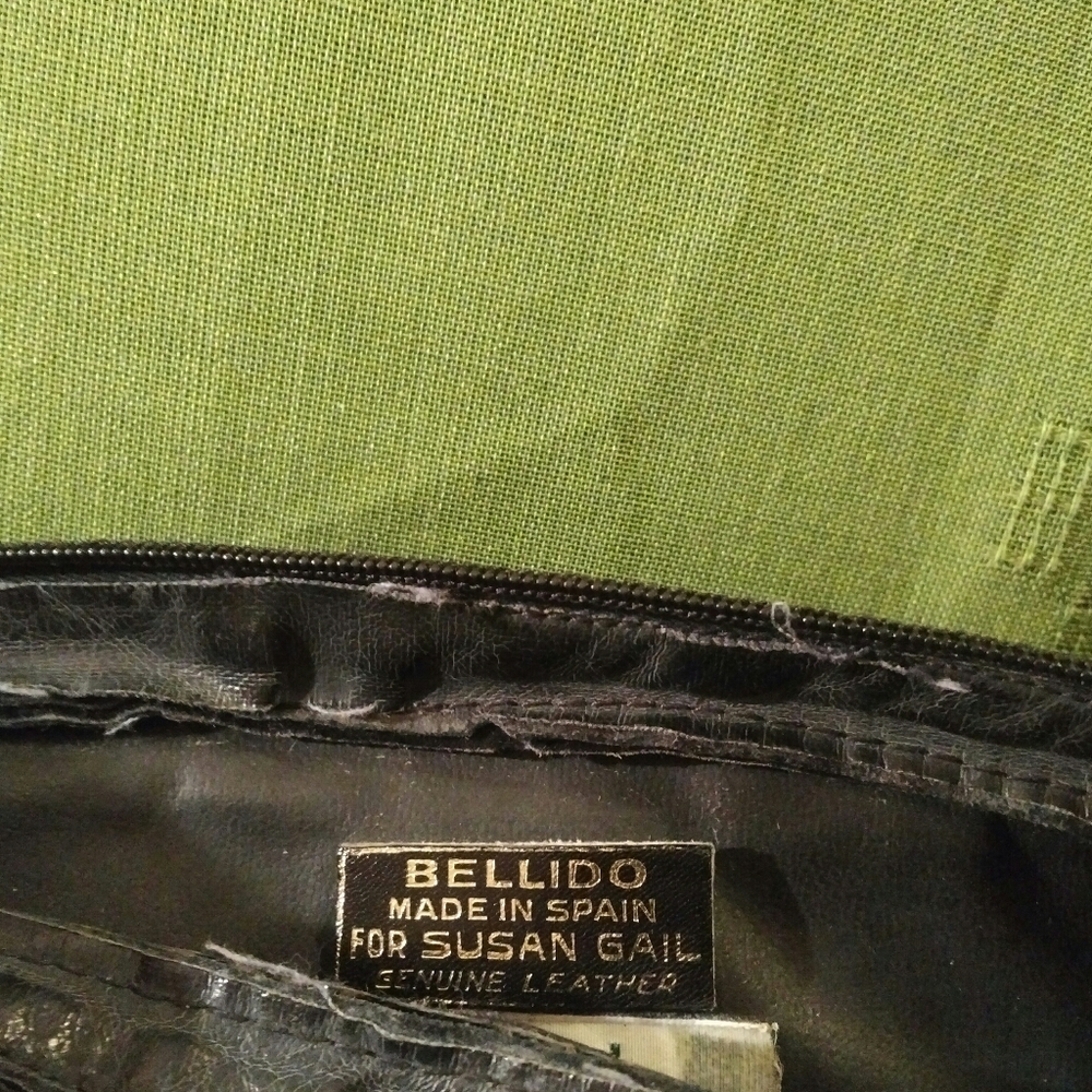 Susan Gail Woman's Vintage Genuine Leather Purse, - Picture 4 of 4
